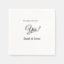 Er fragte, sie sagte ja Verlobung einfach minimal