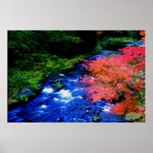 Er führt mich neben den stillen Gewässern Poster