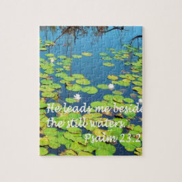 Er führt mich neben ruhigem Wasser Puzzle