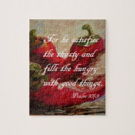 Er füllt das hungrige puzzle