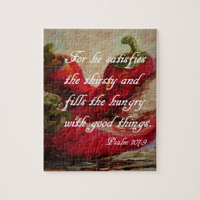 Er füllt das hungrige puzzle (Vertikal)