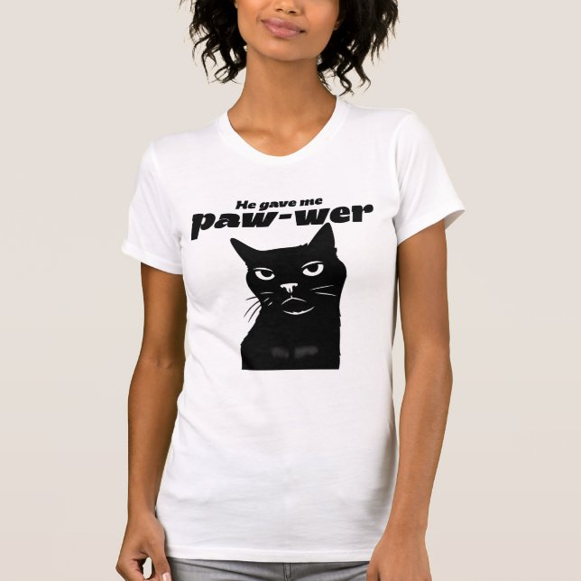 Er gab mir Pfot-ential  T-Shirt (Vorderseite)