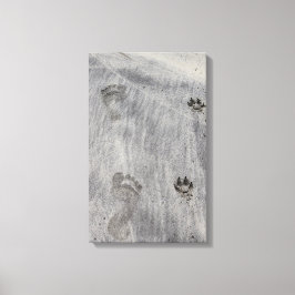 Er geht neben mir! leinwanddruck