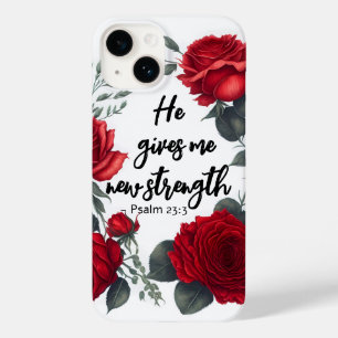 Er gibt mir neue Kraft Case-Mate iPhone 14 Hülle