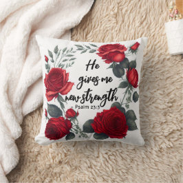 Er gibt mir neue Kraft Kissen