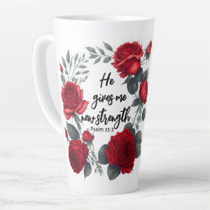 Er gibt mir neue Kraft Milchtasse