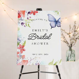 Er gibt mir Schmetterlinge Brautparty Begrüßungsze