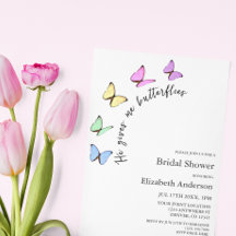 Er gibt mir Schmetterlinge Brautparty