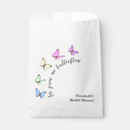 Er gibt mir Schmetterlinge Brautparty Geschenktütchen