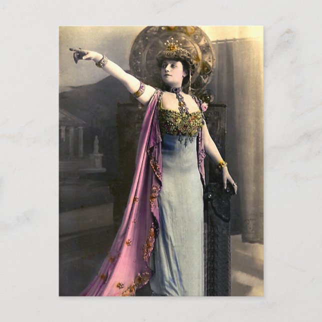 Er ging so postkarte (Vorderseite)