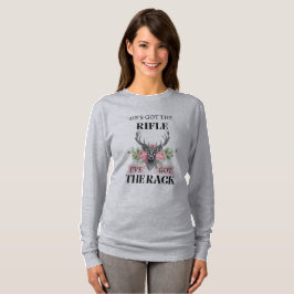 Er Got das Gewehr, das ich den Rack-T - Shirt Got
