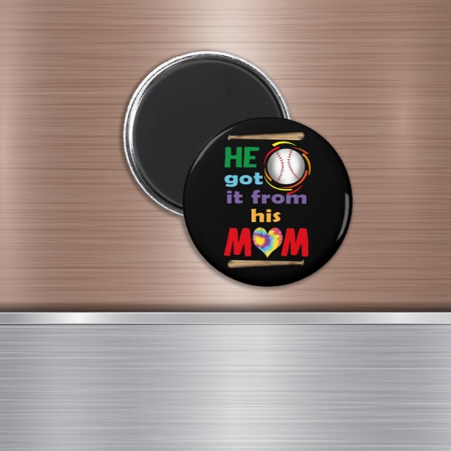 Er Got es von seiner Mama Magnet (He Got It From His Mom Magnet)