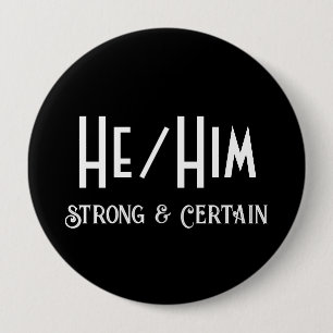 ER/HABM: Starker und bestimmter runder schwarzer K Button