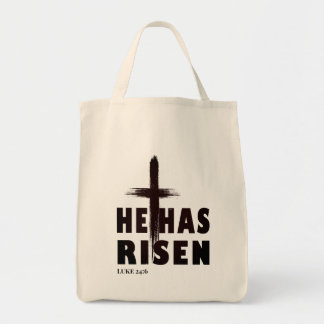 Er hat das Kreuz erwischt Tragetasche