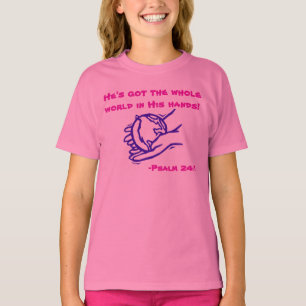 Er hat die ganze Welt in seinen Händen got T-Shirt