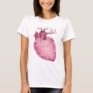 Er hat Ewigkeit im menschlichen Herzen gepflanzt T-Shirt