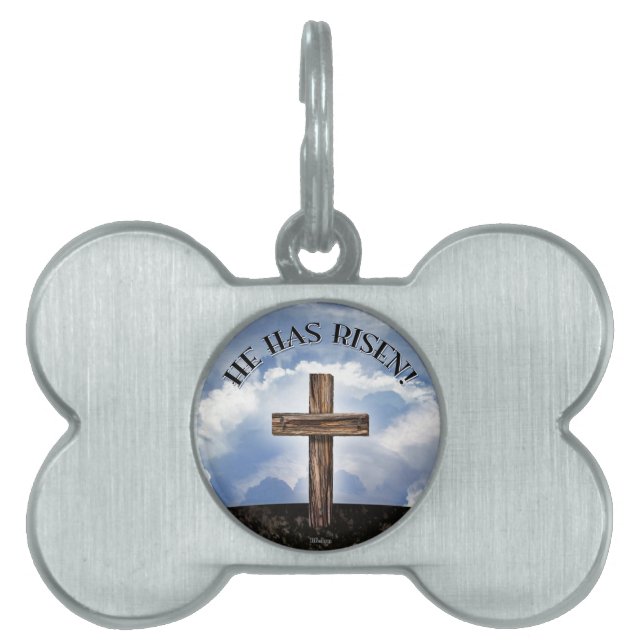 Er hat gestiegenen schroffen Querhimmel Tiermarke (Vorderseite)