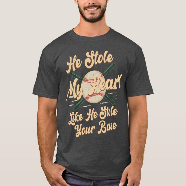 Er hat mir das Herz gestohlen, als hätte er dir di T-Shirt (Vorderseite)