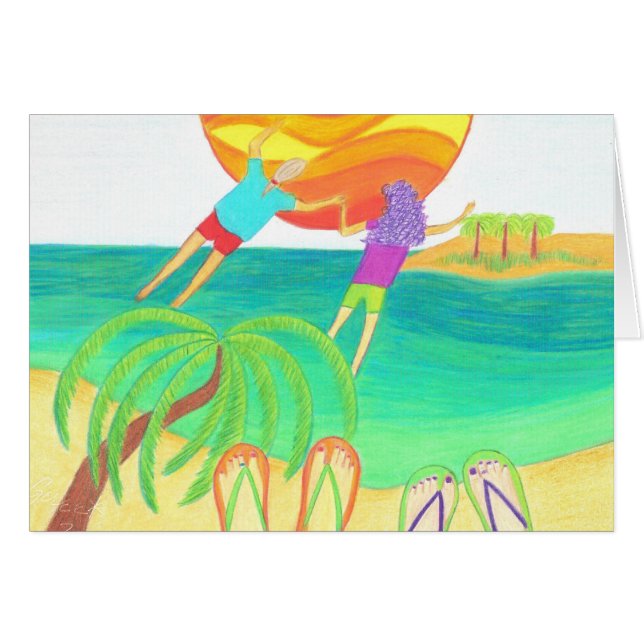 Er hat sie gerade von ihrer Füße abgezogen (Vorderseite (Horizontal))