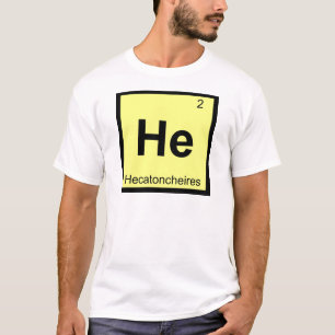 Er - Hecatoncheires Griechische Chemie Periodische T-Shirt