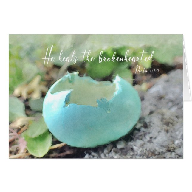 Er heilt die herzerreißende Parakaleo-Notenkarte (Vorderseite (Horizontal))