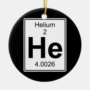 Er - Helium Keramikornament