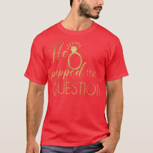 Er hob das Quartett Bachelorette Med T-Shirt