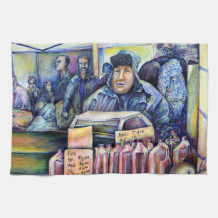 Er hörte, was ich sah geschirrtuch