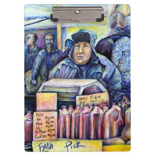 Er hörte, was ich sah klemmbrett