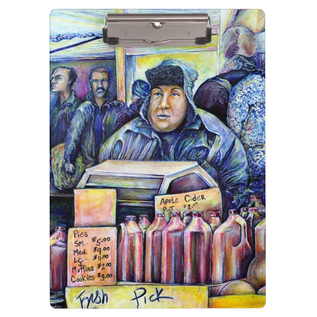 Er hörte, was ich sah klemmbrett (Vorderseite)