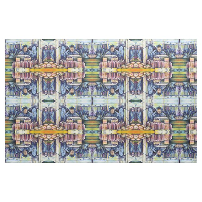 Er hörte, was ich sah stoff (Fat Quarter (45,7 x 55,9 cm))