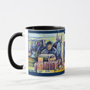 Er hörte, was ich sah tasse