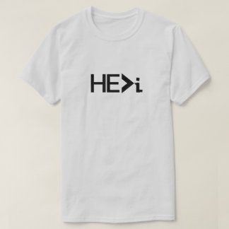 ER>I KNNELING PRAYING - ER GRÖSSER ALS SCHWARZ T-Shirt