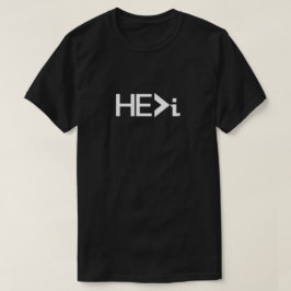ER>I KNNELING PRAYING - ER GRÖSSER ALS WEISS T-Shirt