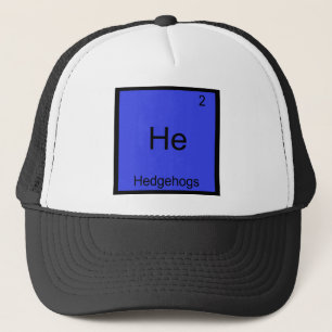 Er- Igel Lustiges Chemie-Element-Symbol T-Shirt Truckerkappe
