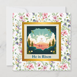 Er ist am Sonntag Risen und Feier der Auferstehung Einladung