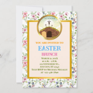 Er ist am Sonntag Risen und Feier der Auferstehung Einladung