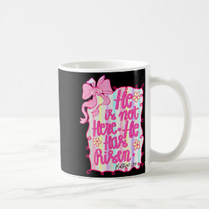 Er ist auferstanden Coquette Bunny Christliches Os Kaffeetasse
