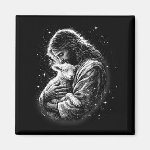 Er ist auferstanden Frohen Ostertag Jesus Schaf Ch Magnet