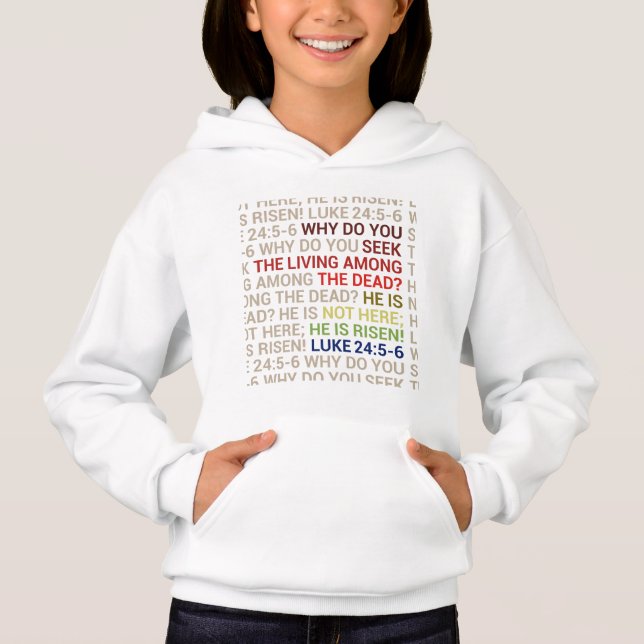 Er ist auferstanden hoodie (Vorderseite)