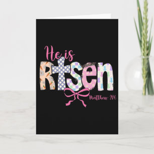 Er ist auferstanden Jesus Christlich Frohe Ostern Karte