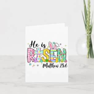Er ist auferstanden Jesus Christlich Frohe Ostern Karte