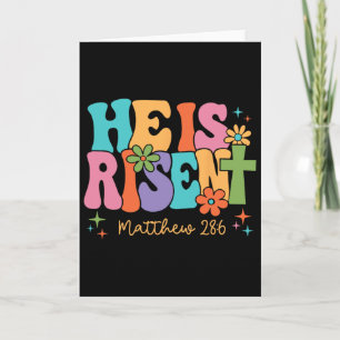 Er ist auferstanden Jesus Christlich Frohe Ostern Karte