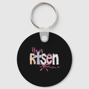 Er ist auferstanden Jesus Christlich Frohe Ostern  Schlüsselanhänger