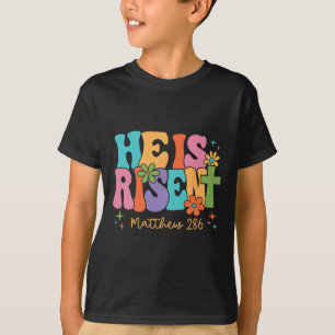 Er ist auferstanden Jesus Christlich Frohe Ostern T-Shirt