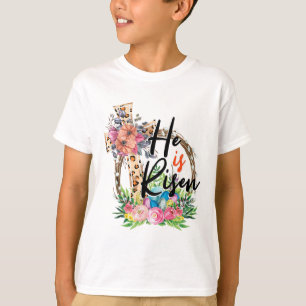 Er ist auferstanden Jesus Christlich Frohe Ostern T-Shirt