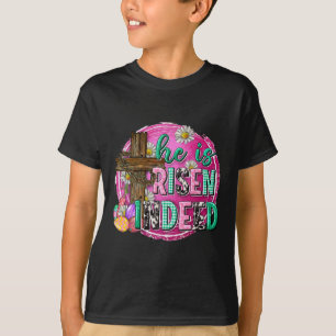 Er ist auferstanden Jesus Christlich glückliche Os T-Shirt