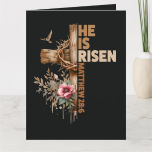 Er ist auferstanden Jesus Christlich Religiös Oste Karte