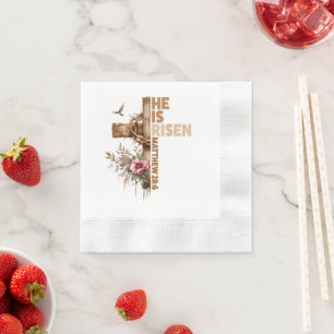 Er ist auferstanden Jesus Christlich Religiös Oste Serviette