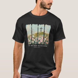 Er ist auferstanden Jesus Christlicher Frühling Os T-Shirt